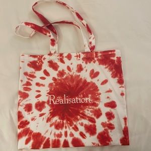 Realization par tie dye tote bag - never used
